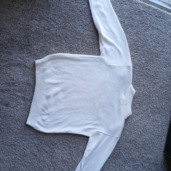 Alfred Dunner Ivory Sweater with Floral Embroidery - Picture 7 of 11